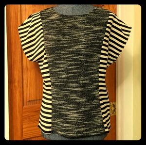 THML Striped/Heathered Top